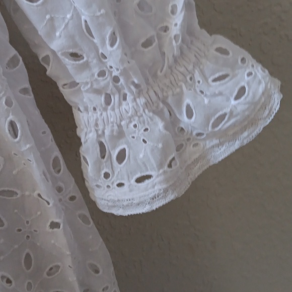 ARITZIA WILFRED LA BOHEME Gaia EYELET MIDI...MEDIUM - Picture 5 of 9